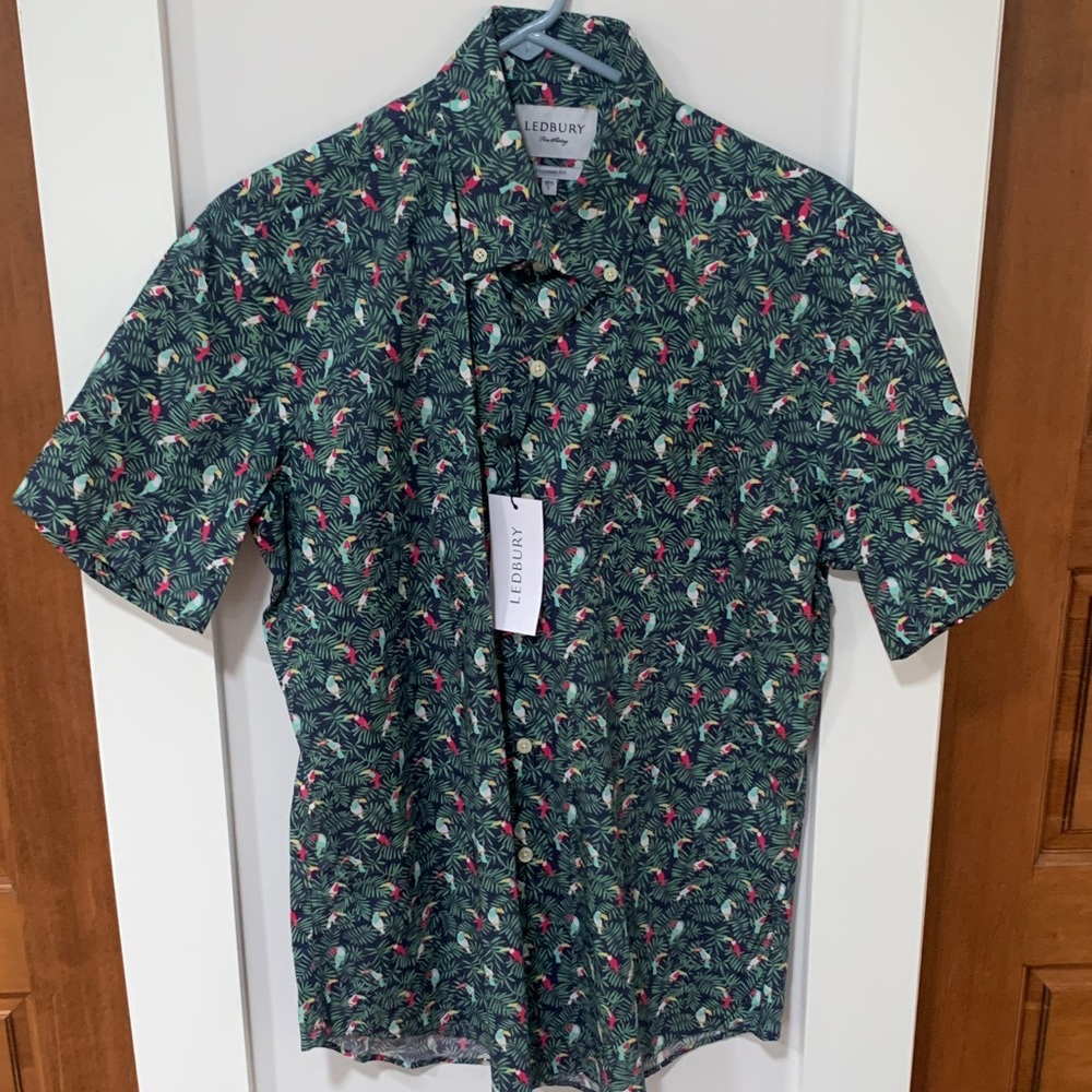 Ledbury Men’s button up short sleeve